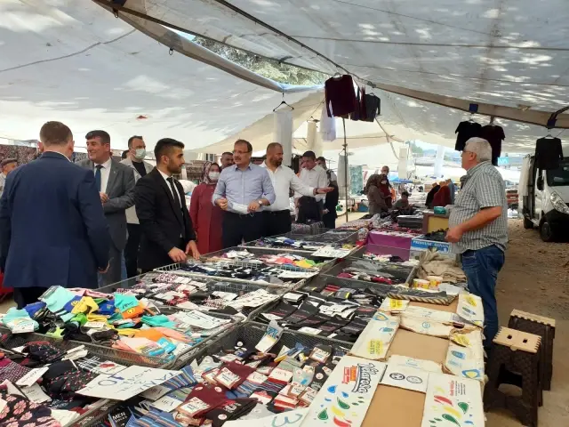 Antalya'da yangından zarar gören vatandaşlara Orhaneli'den yardım eli uzandı