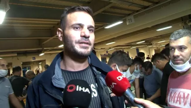 Av yasağı bitti, Gürpınar Su Ürünleri Hali'nde hareketlilik başladı