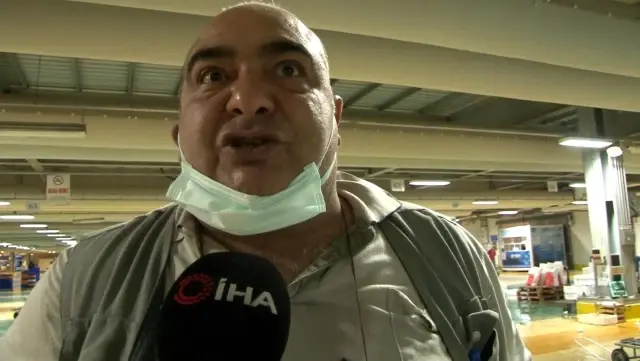Av yasağı bitti, Gürpınar Su Ürünleri Hali'nde hareketlilik başladı