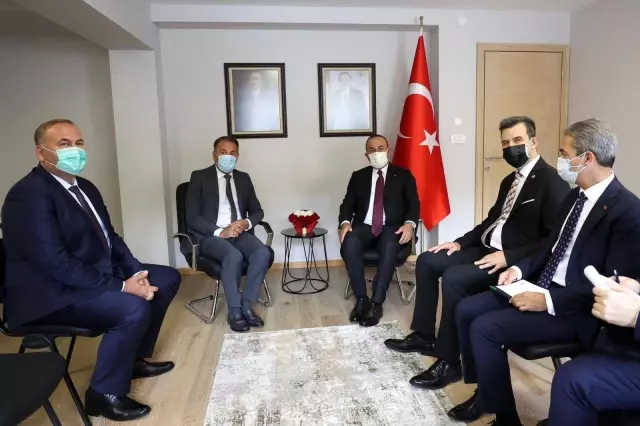 Son dakika: YENİ PAZAR - Dışişleri Bakanı Çavuşoğlu, Boşnak Ulusal Azınlık Konseyi'ni ziyaret etti