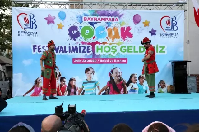 Bayrampaşa'da çocuk festivali başladı