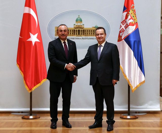 disisleri bakani cavusoglu sirbistan ulusal 14368910 o