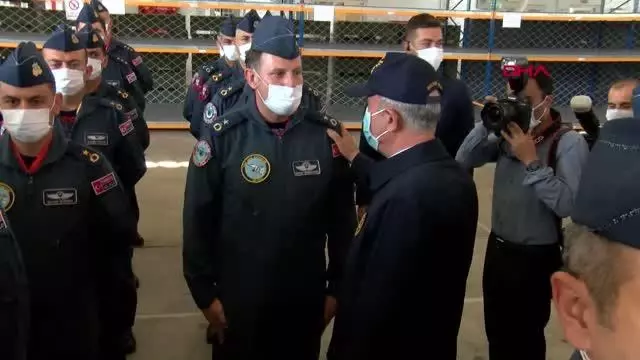 KAYSERİ Bakan Akar: Mehmetçik, dünya barışına hizmet etmenin gururuyla sağ salim ülkesine dönmüştür