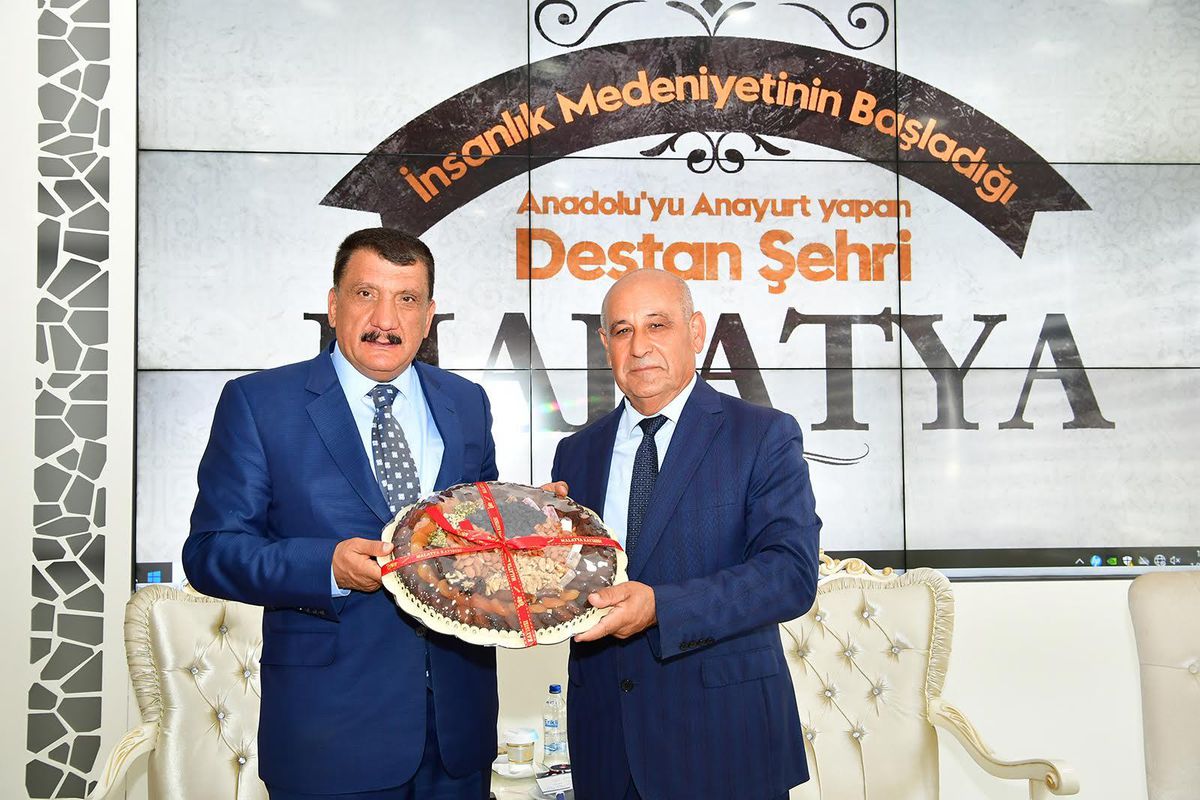 KKTC Gönyeli Belediye Başkanı Benli'den Başkan Gürkan'a ziyaret