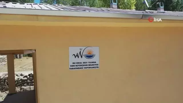 Van Büyükşehir Belediyesi Başkale'de okul yaptırdı