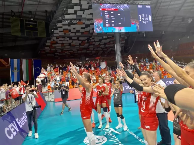Voleybolda milli maçın ardından