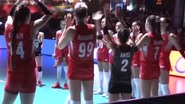 Voleybolda milli maçın ardından