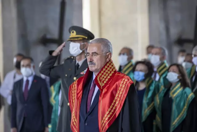 Yargıtay üyelerinden Anıtkabir'e ziyaret