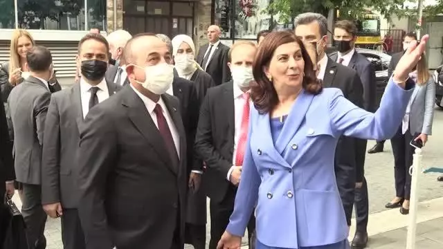 Son dakika: YENİ PAZAR - Dışişleri Bakanı Çavuşoğlu, Boşnak Ulusal Azınlık Konseyi'ni ziyaret etti
