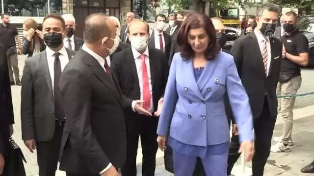 Son dakika: YENİ PAZAR - Dışişleri Bakanı Çavuşoğlu, Boşnak Ulusal Azınlık Konseyi'ni ziyaret etti