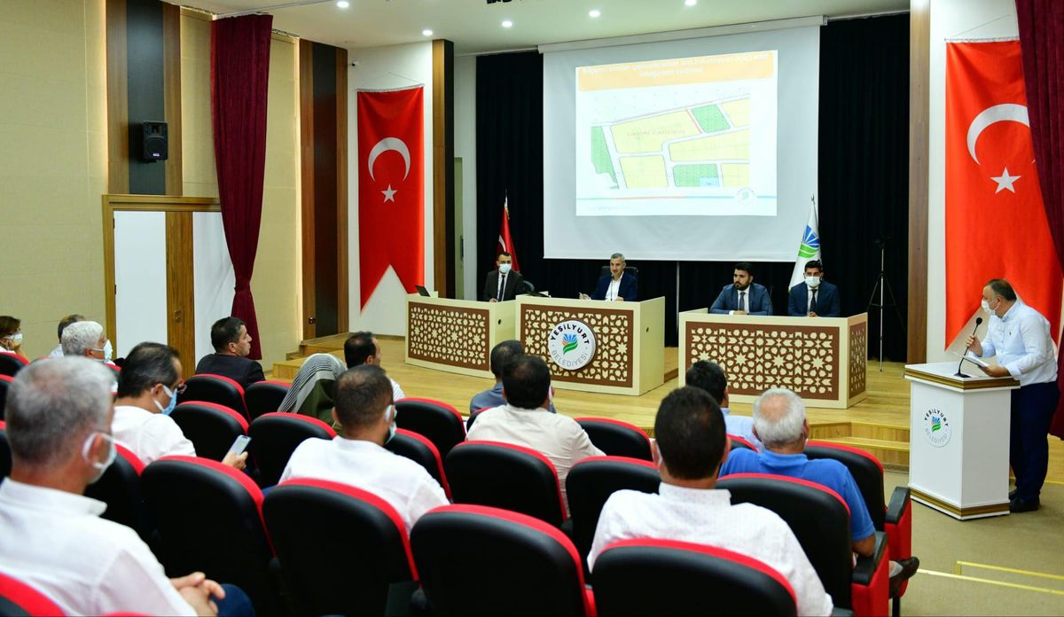 Yeşilyurt Belediye Meclisi Eylül Ayı toplantısını yaptı