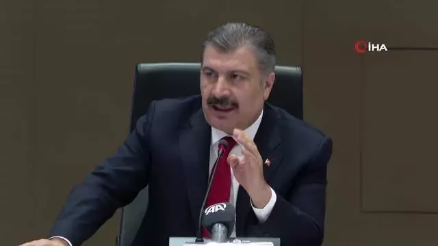 Bakan Koca: "Yeni periyotta olay sayıları, hadiselerimiz yüklü genç yaş kümesi, 15-45 yaş ortasında olayın en ağır olduğu yaş grubu"