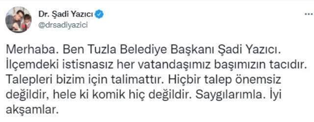 Başörtülü bayanla ilgili kelamları reaksiyon çeken Tanju Özcan'a en manalı reaksiyon Lider Yazıcı'dan geldi