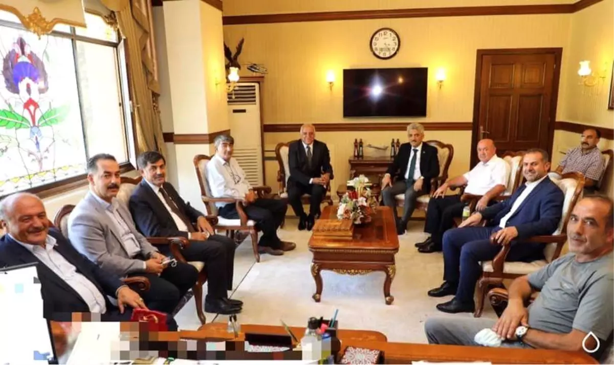 Çalışma ve Sosyal Güvenlik Eski Bakanı Mustafa Kul ve İl Protokolü Sayın Valimizi Ziyaret Etti