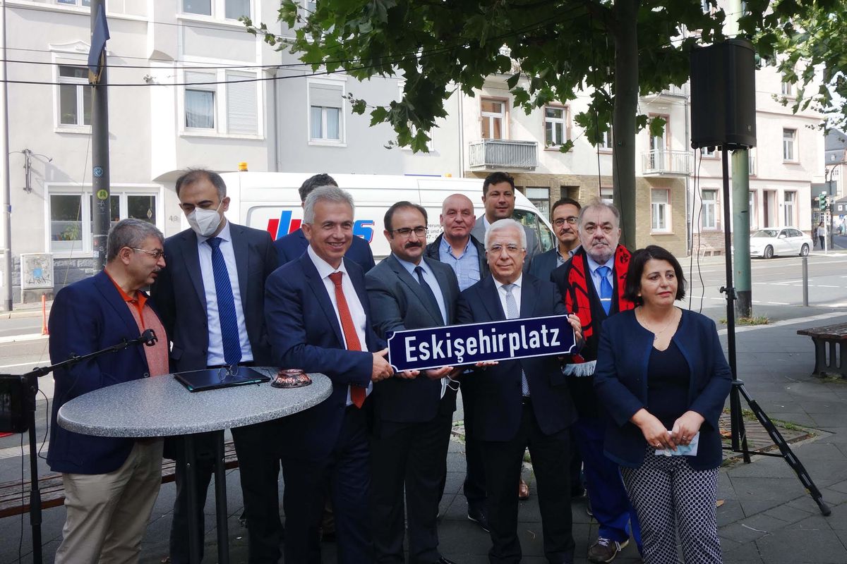 Frankfurt, Eskişehir'i, bir meydana ismini vererek onurlandırdı