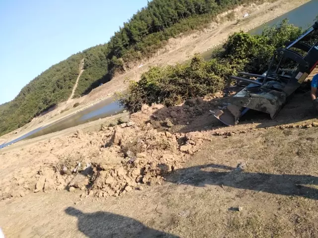İçme suyu havzasını dolduran ve şeklini değiştirenler suçüstü yakalandı
