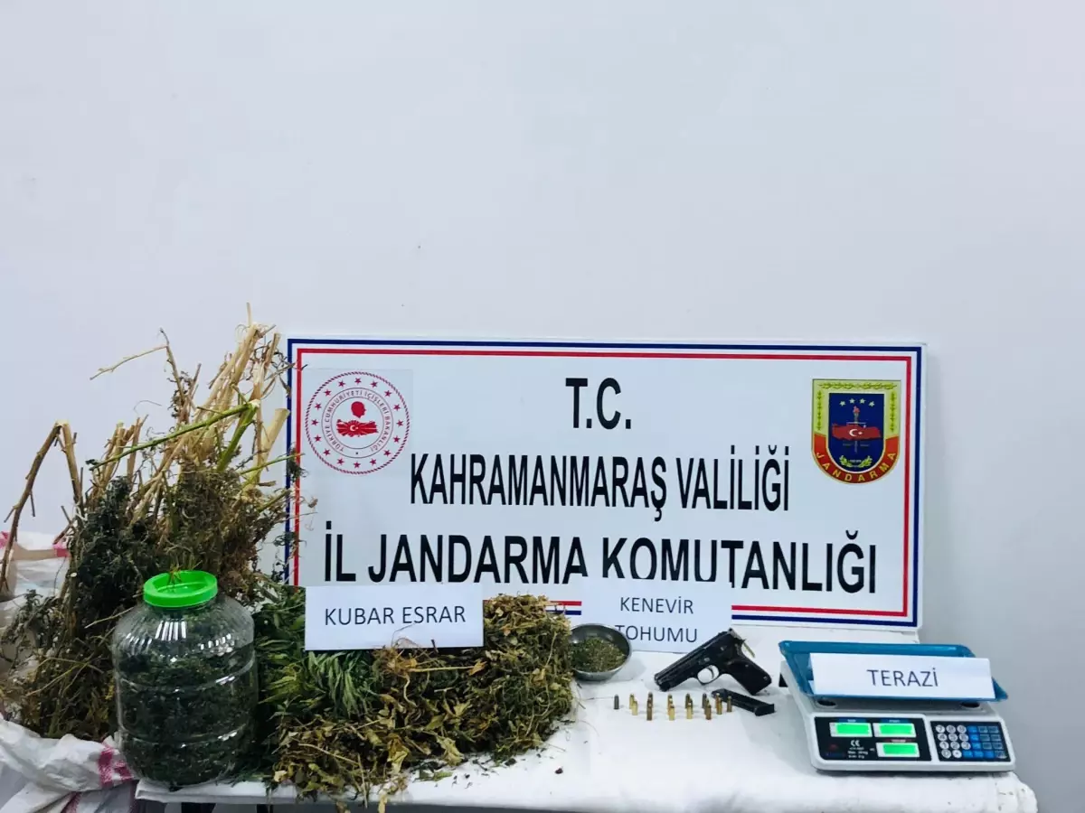 Son dakika haber: Kahramanmaraş'ta uyuşturucu operasyonunda bir kişi gözaltına alındı