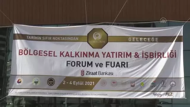 ŞANLIURFA - Bölgesel Kalkınma Yatırım, İşbirliği Forum ve Fuarı açıldı