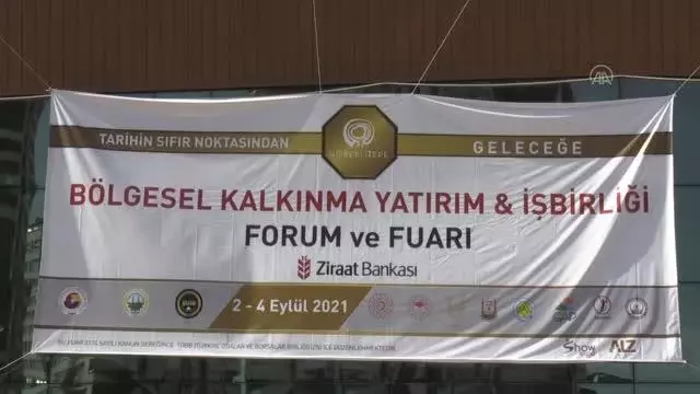 ŞANLIURFA - Bölgesel Kalkınma Yatırım, İşbirliği Forum ve Fuarı açıldı
