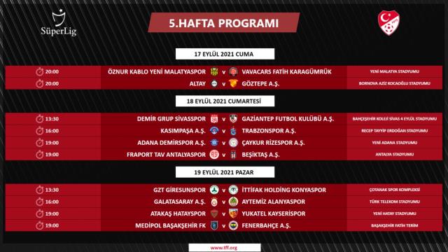 Üstün Lig'de 4-16. hafta maç programları aşikâr oldu! İşte derbi tarihleri