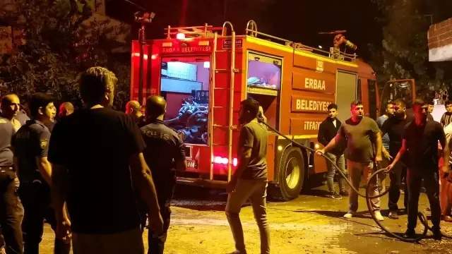 Tokat'ta ahşap ev alevlere teslim oldu