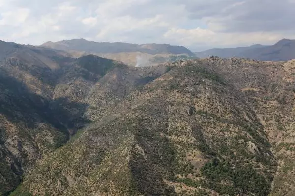TUNCELİ'DEKİ 5 YANGINDAN 4'Ü SÖNDÜRÜLDÜ