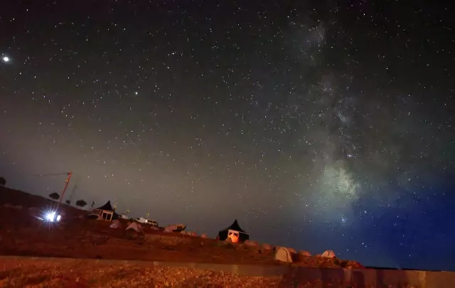 Türkiye'nin ikinci Göbeklitepe'si olmaya aday kalede Uluslararası Gökyüzü Gözlem Etkinliği