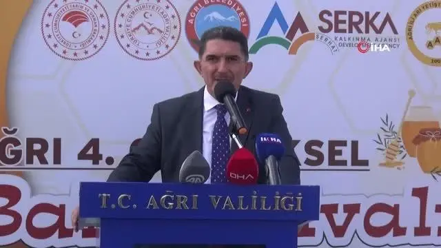 Son Dakika | Ağrı 4. geleneksel bal festivali başladı