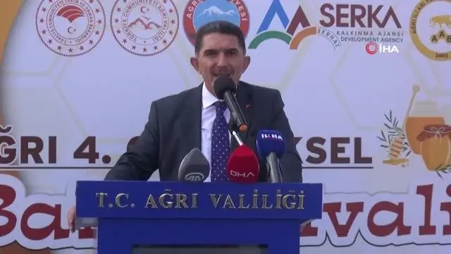 Son Dakika | Ağrı 4. geleneksel bal festivali başladı