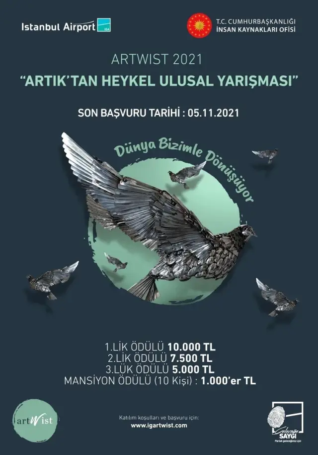 Atıklar sanat esere dönüşecek