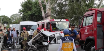 Bakırköy'de meydana gelen trafik kazasında 4 kişi yaralandı