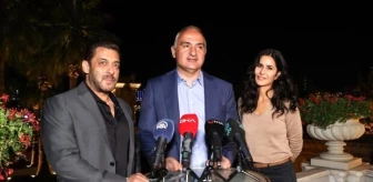 Bollywood yıldızları film çekimi için Türkiye'de