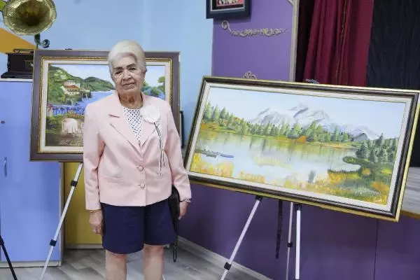 Demans hastalığının ilerlemesini resimle engelledi