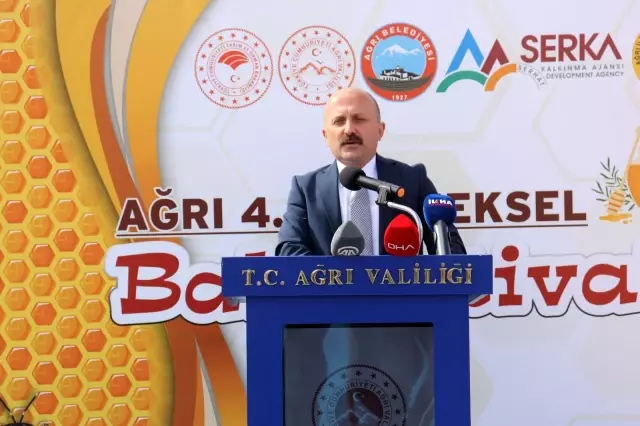 Son Dakika | Ağrı 4. geleneksel bal festivali başladı