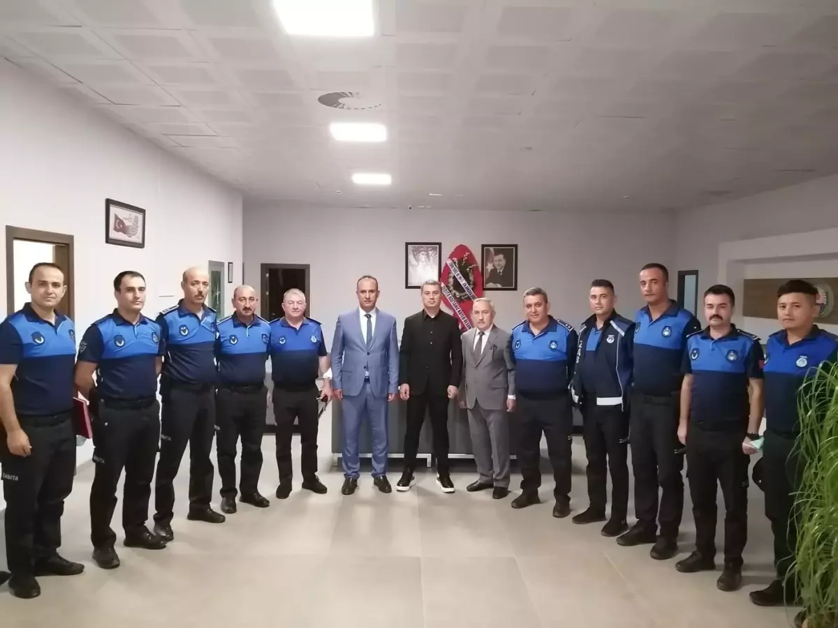 Gölbaşı Belediye Başkanı Şimşek'ten Zabıta Müdürlüğü'ne ziyaret