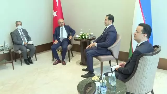 Lütfi Elvan, Özbekistan Başbakan Yardımcısı, Yatırım ve Ticaret Bakanı Umurzakov ile görüştü