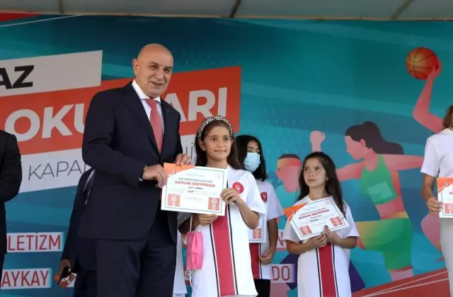 Keçiören'deki yaz spor okullarından 3 bin öğrenci faydalandı