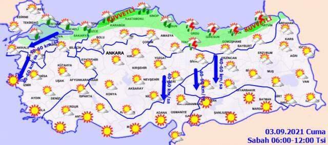 Meteoroloji'den bugün için 23 kente uyarı! Metrekareye 100 kilogram yağış bekleniyor