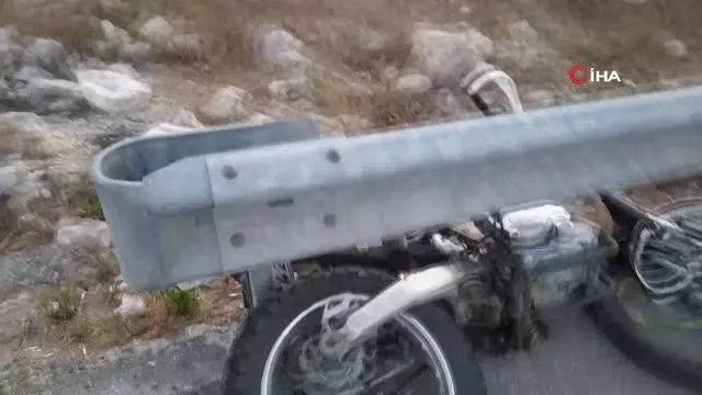 Otomobil motosiklete çarptı: 1 yaralı
