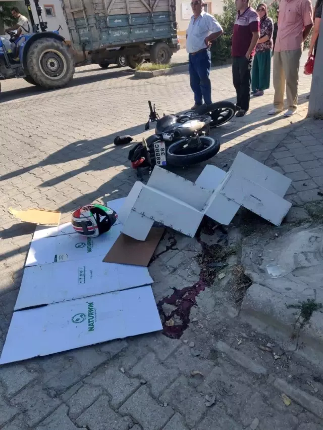 Son dakika haberi... Seydikemer'de trafik kazası: 1 yaralı