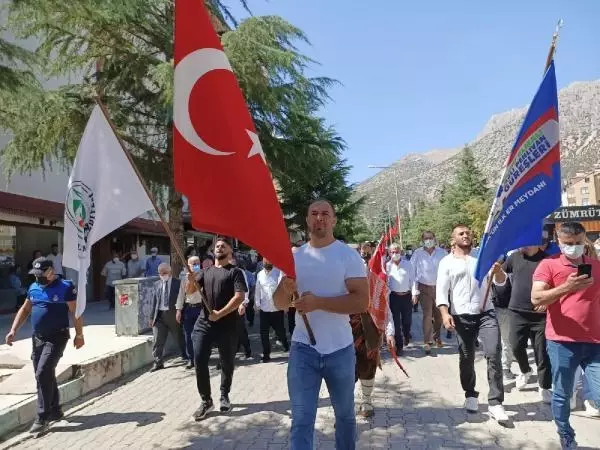 Türkün ilk er meydanı Elmalı'da güreşler dualarla başladı