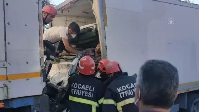Zincirleme trafik kazasında 1 kişi yaralandı