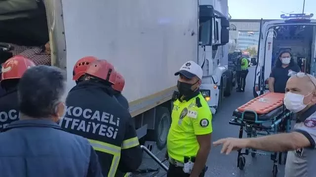 Zincirleme trafik kazasında 1 kişi yaralandı