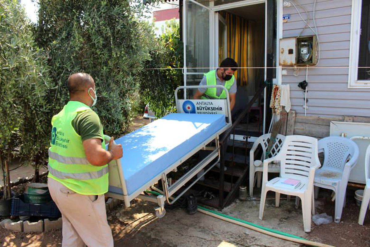 Büyükşehir vatandaşın zor anında da yanında