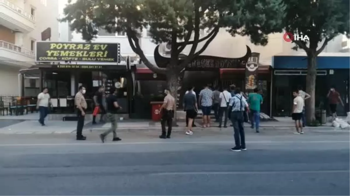 İzmir'de iş yerinde yangın paniği