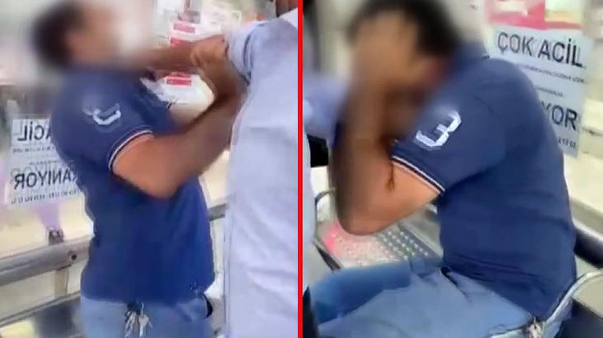 Kadınları taciz eden adamı esnaf yakaladı! Telefonundakileri görünce meydan dayağı attılar