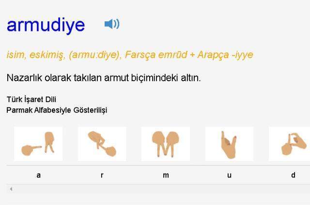 Armudiye nedir, ne demek? TDK'ya göre armudiye ne anlama geliyor?