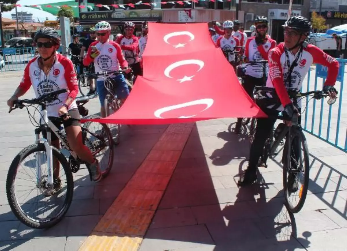 Büyük Taarruz Bisiklet Turu'nun durağı Alaşehir