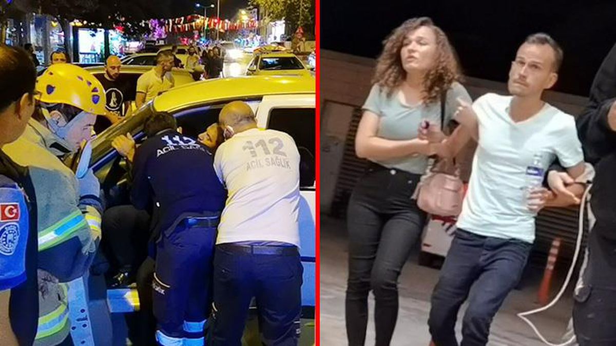 Kaza yapıp kaçan alkollü sürücü, yaraladığı kişileri görmek için hastaneye gelince yakayı ele verdi