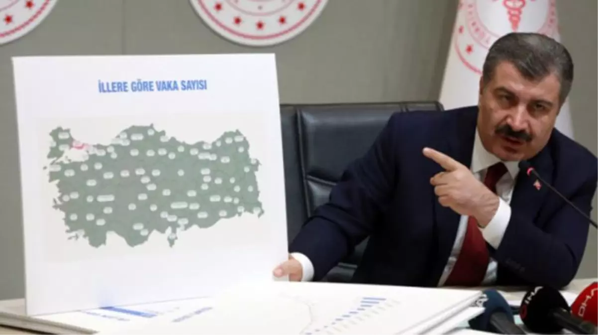 Son Dakika: Bakan Koca illere göre haftalık 100 bin kişide görülen vaka sayısını açıkladı